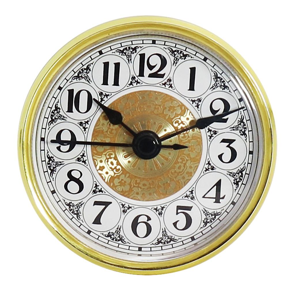 Classic Clock Craft Quartz 70mm Insert Movement for Home DIY Crafts Movement