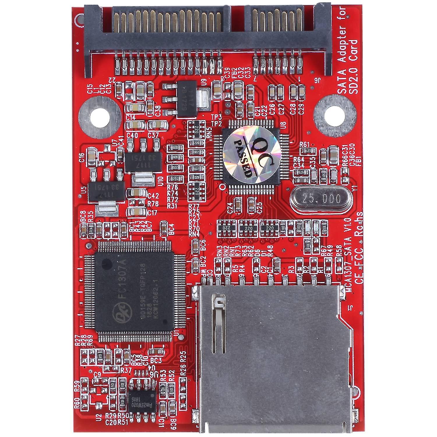 Sd Sdhc Sata 6.35 Centimeter Hdd Digital Conversion Adapter