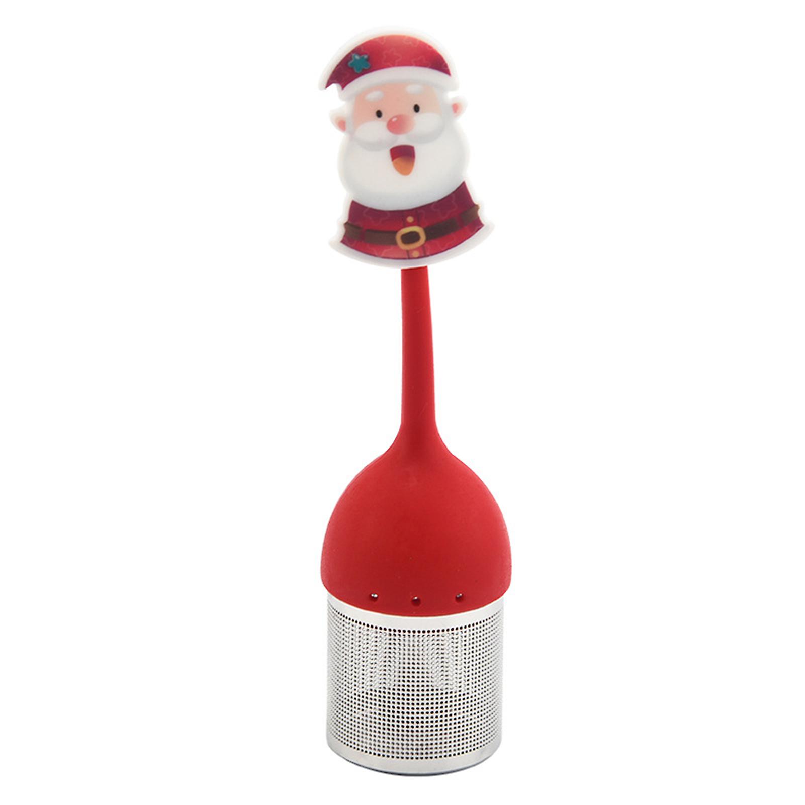Christmas Theme Tea Infuser Filter High Temperature And Corrosion Resistant Filter
