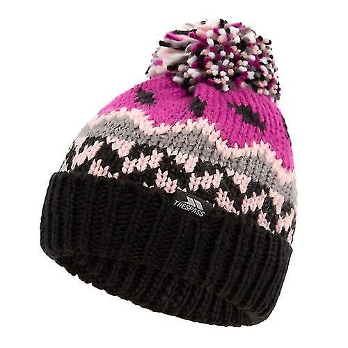 Trespass Childrens/Kids Twiglet Chunky Knit Fleece Lined Hat