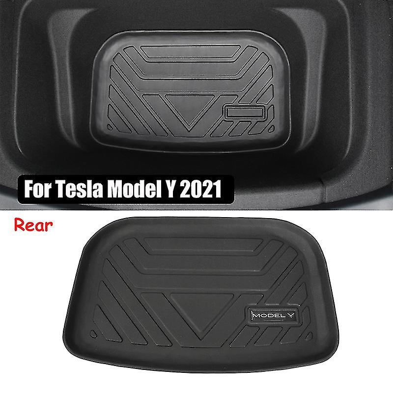 New Tpe Car Stora Box Pad Trunk Mat Protective Trunk Tray Floor Mat For Tesla Y 2021