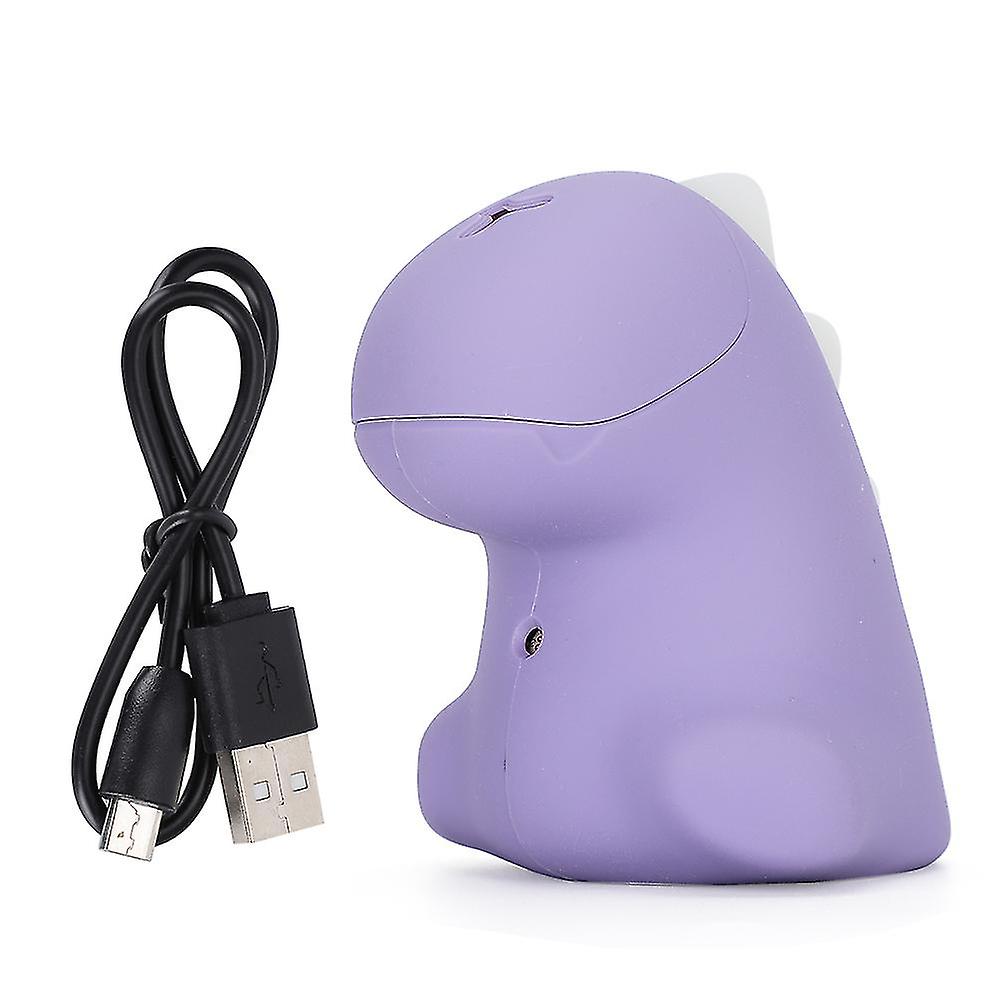 Dinosaur Shape Ozone Cleaner 360 Degrees Rapid Comprehensive Cleaning Home Office Suppliespurple