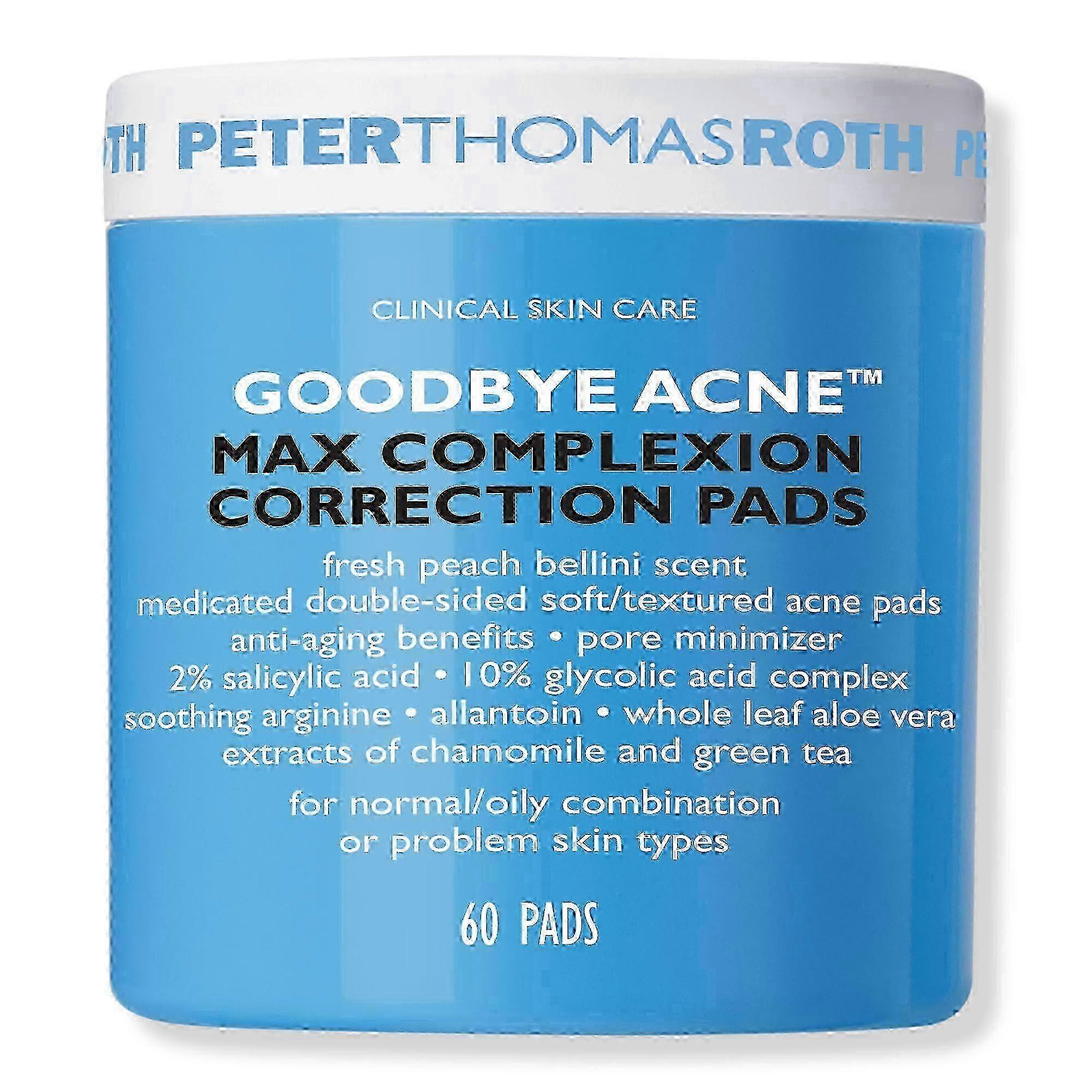Peter Thomas Roth Max Complexion Correction Pads, Clinical Care, 60 Ea