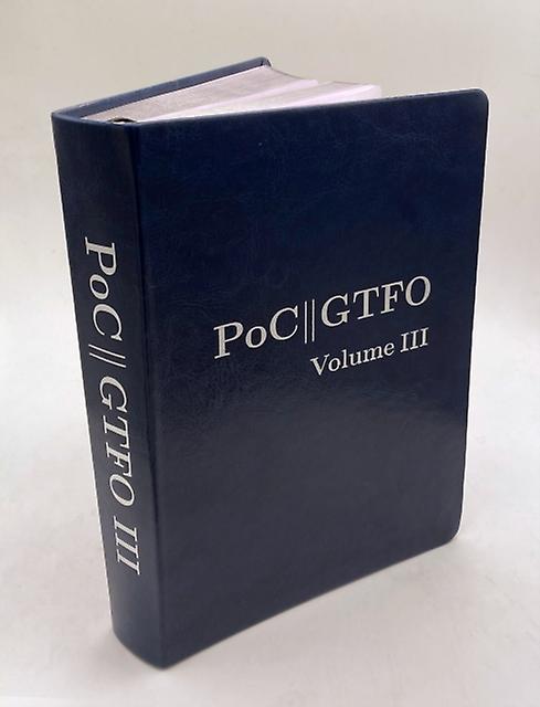 Poc Or Gtfo Volume 3 by Manul Laphroaig Paperback Book