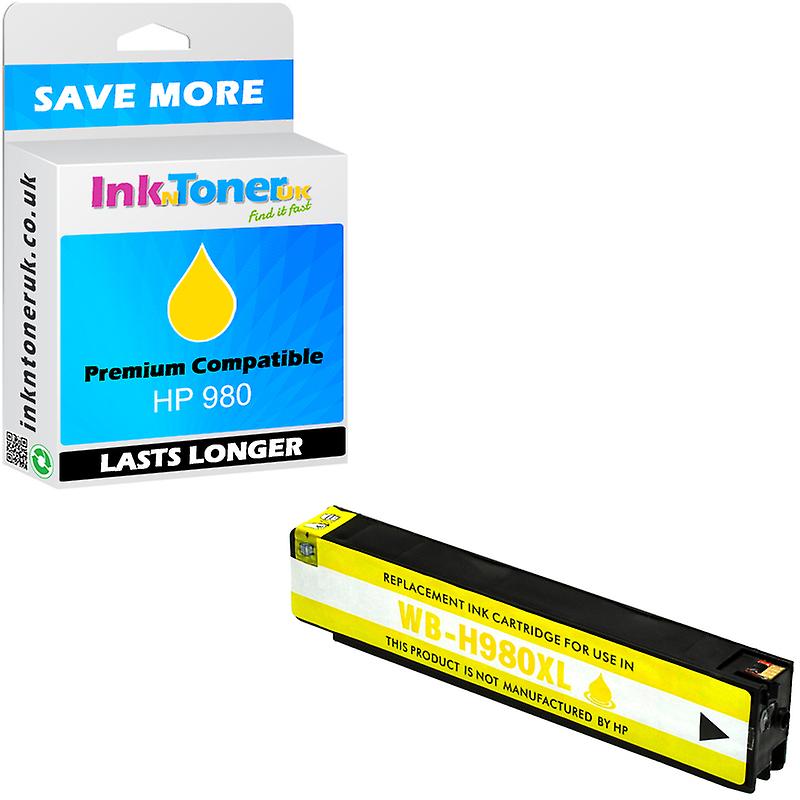 Compatible Hp 980 Yellow Ink Cartridge (d8j09a)