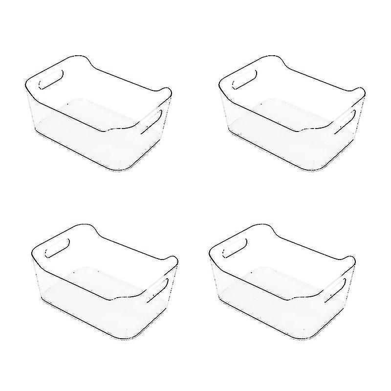 4pcs Refrigerator Organizer For Fridge, Kitchen Pantry Storage