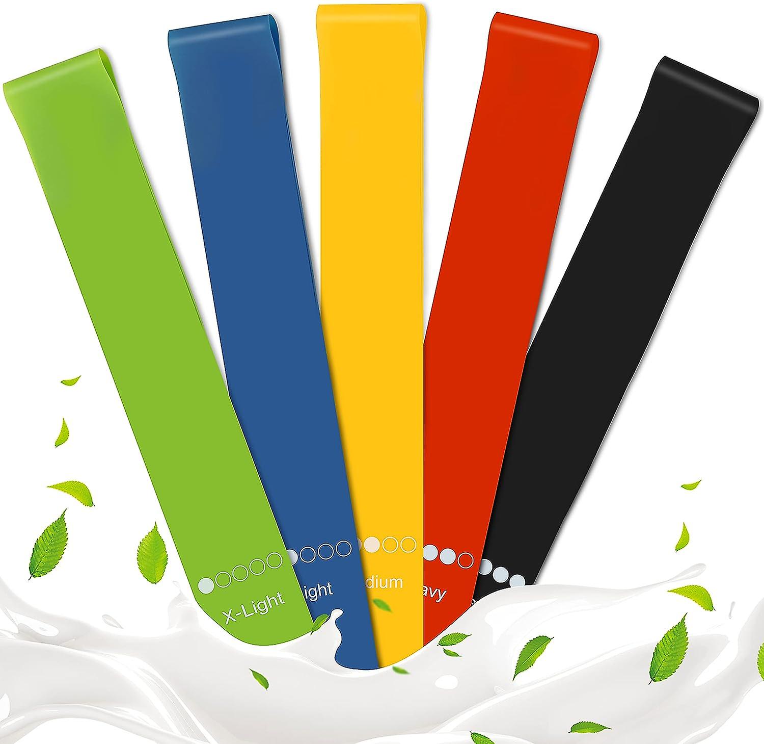 Resistance Loops Bands Set For Legs And Butt, Exercise Band, Anti-slip Elastic Workout Booty Working Out Fitness Loop Bands