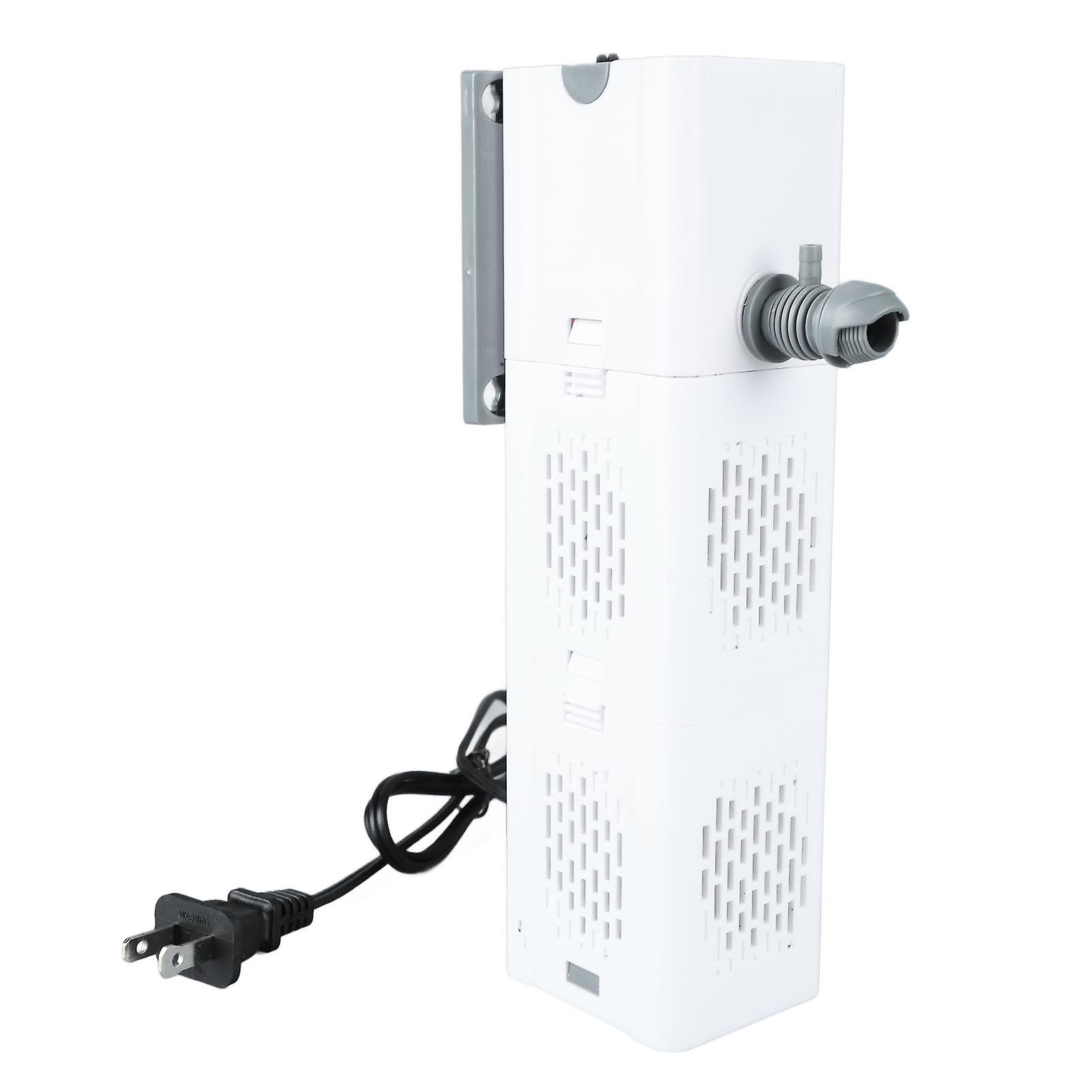 Fish Tank Internal Filter 15W High Efficiency Oxygenation Adjustable Air Volume Aquarium Submersible Filter