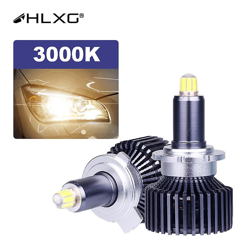 3000k-hlxg 360 Turbo Csp H7 Canbus 9012 H8 D4s D4r D2s D2r H11 H1 Led 9005 9006 Hb3 Hb4 12v Auto Lights Lamp Bulb 6000k 4300k 60000lm