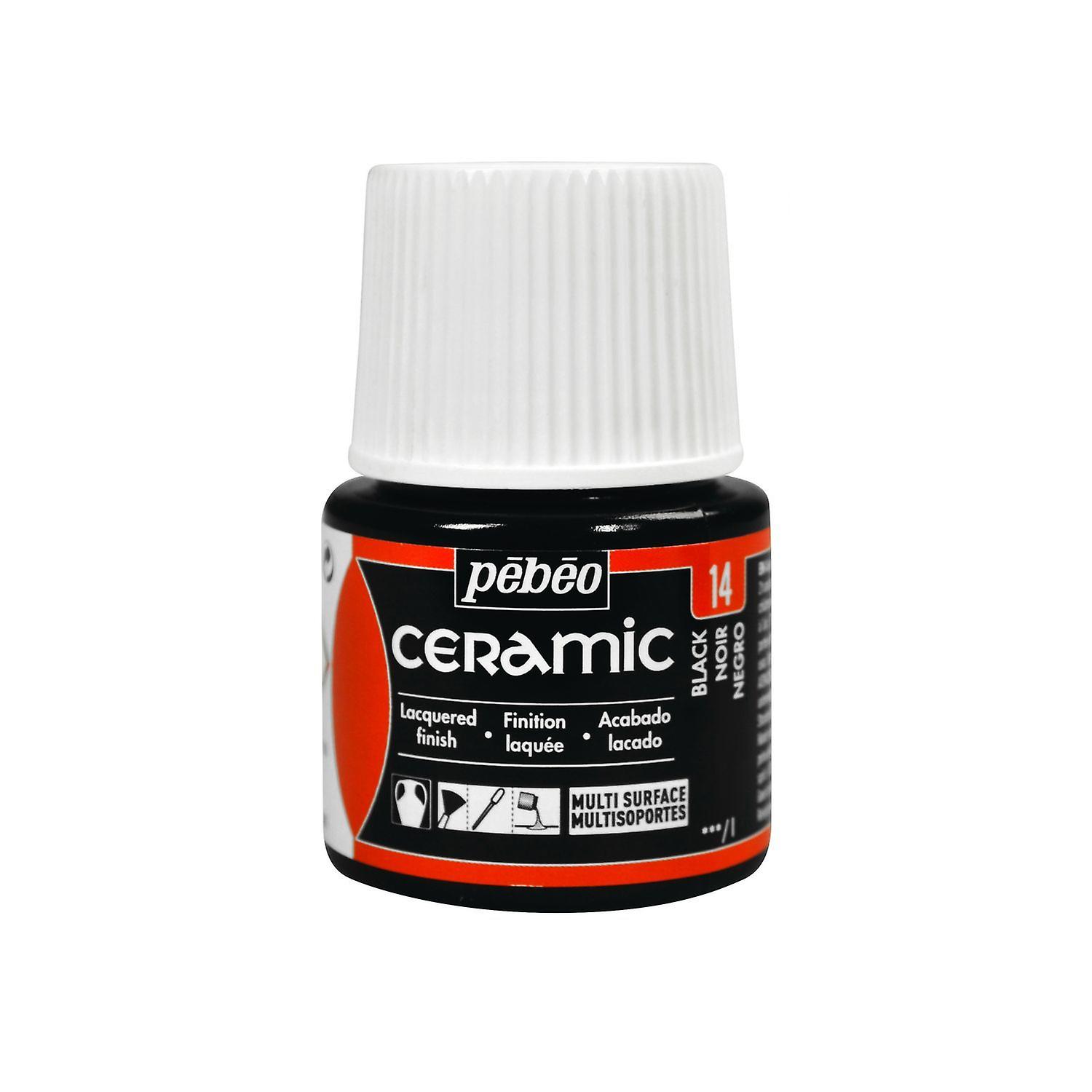 Ceramic and multi-surface paint - Black - 45 ml