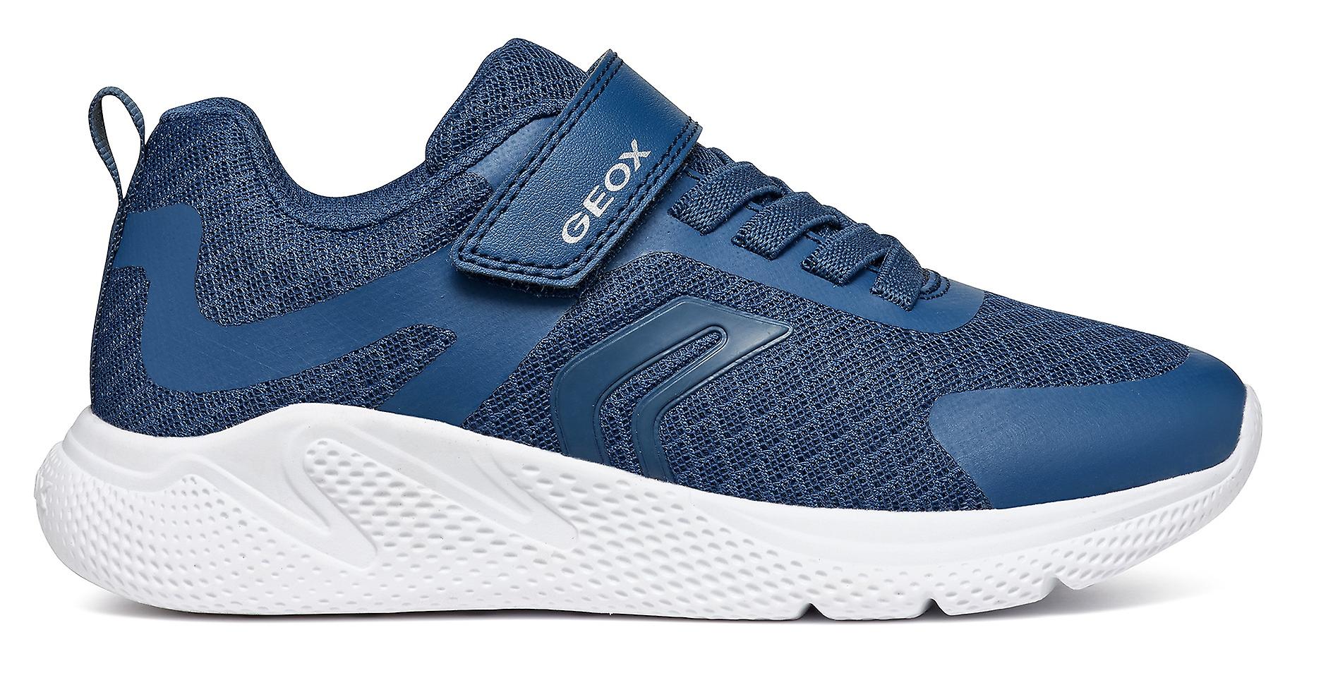 Geox Boys Sprintye Trainers Dk Blue