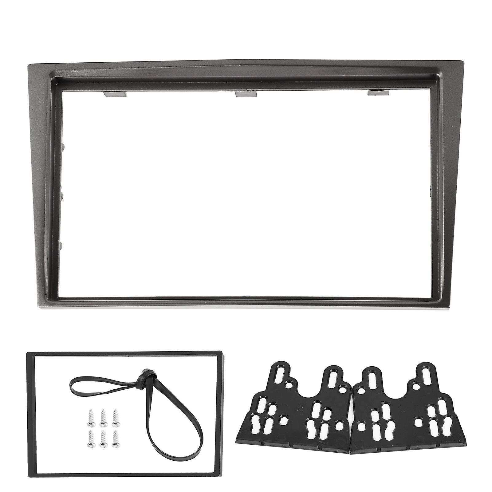 2Din Central o Navigation Frame for Opel Vectra/Astra/Zafira (2006-present) - Silver Grey
