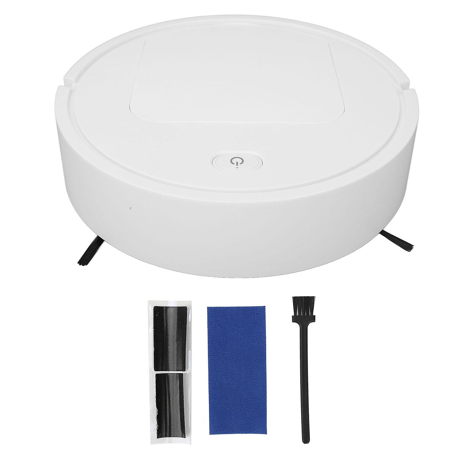 Robot Vacuum Cleaner Smart Efficient Low Noise USB Rechargeable Robot Vacuum Mop Combo for Pet Hair Carpet Hard Floor 