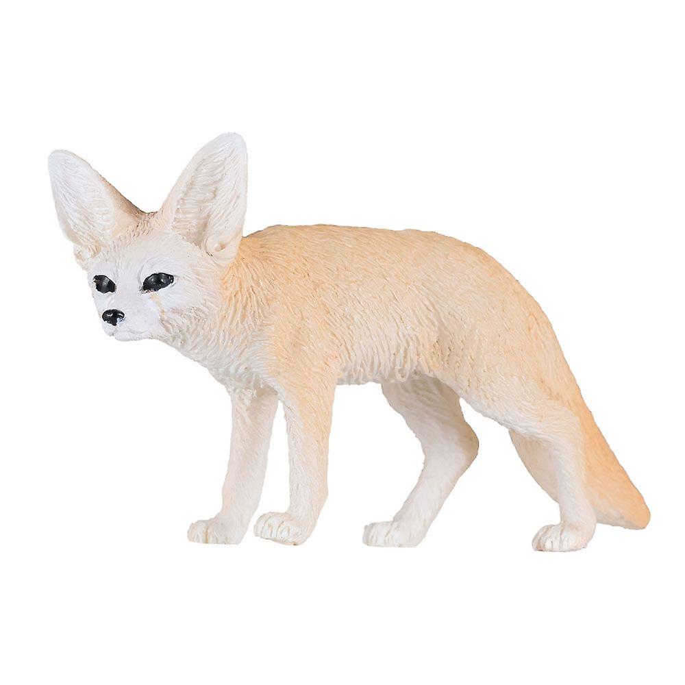 Mojo wildlife & woodland fennec fox toy figure, 3 years and above, tan/white