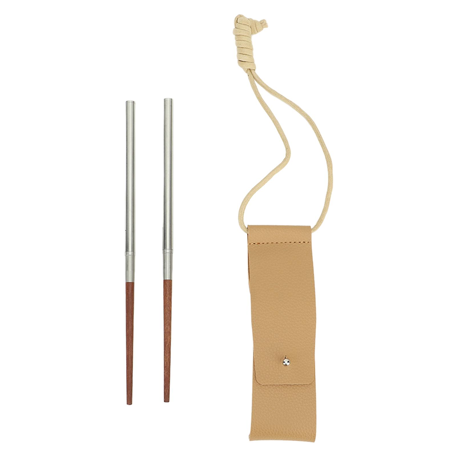 Bois, Baguettes, Portable, Détachable, Couverts