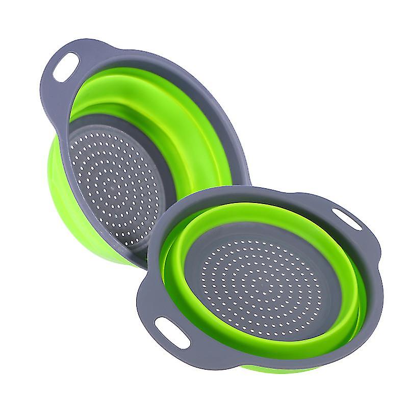 2pcs Silicone Colander