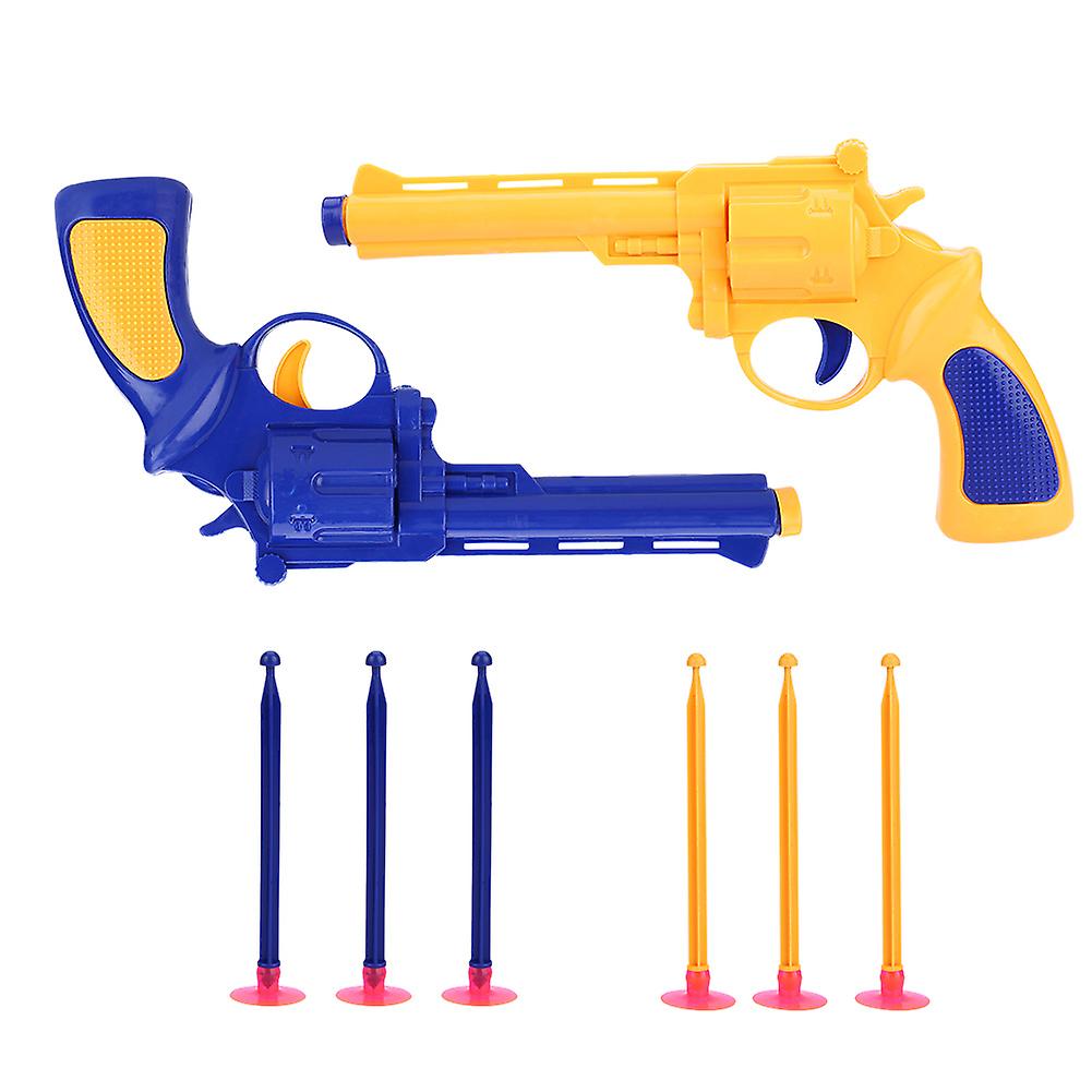 Children's Soft Foam Dart Toy Gun Educational Model Toy Safe Design Lightweight Easy to Use Durable Plastic Includes 8 Foam Darts for Indoor Us