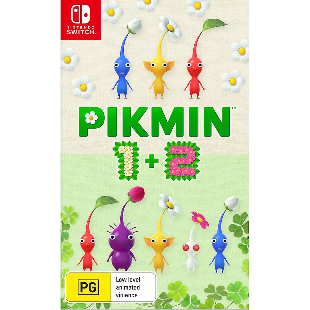 Nintendo Switch Classic Pikmin 1+2 Action Adventure Video Game Standard Edition