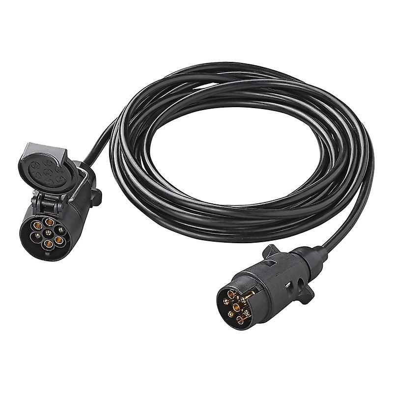 Extension cable 5M with plug and socket 7-pin