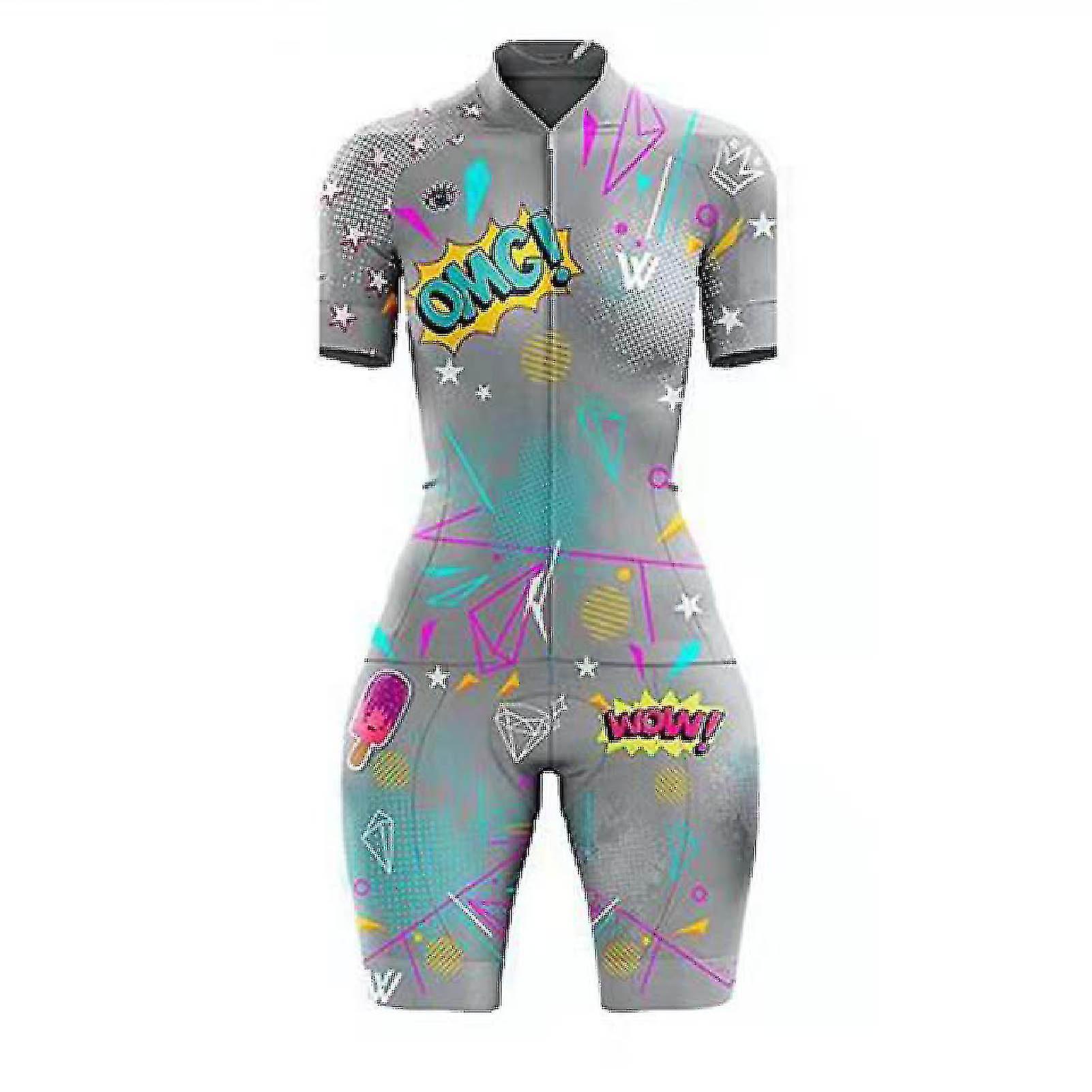 Stretch Cycling Tights Breathable Comfortable Moisture Absorbent Ladies Cycling Sweatshirt Set