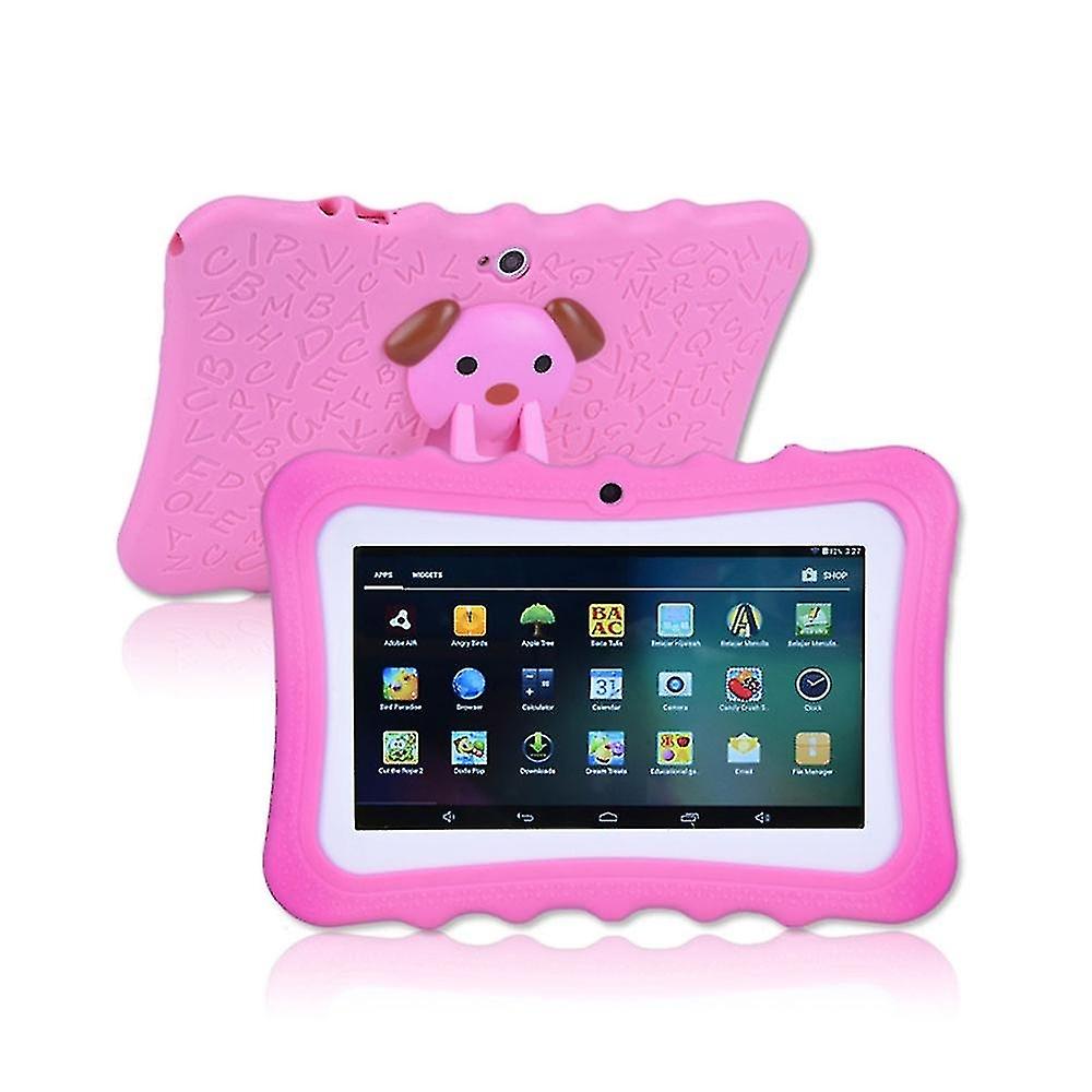 7" Kids Tablet Android Tablet Pc 8gb Rom 1024*600 Resolution Wifi Kids Tablet Pc, Pink