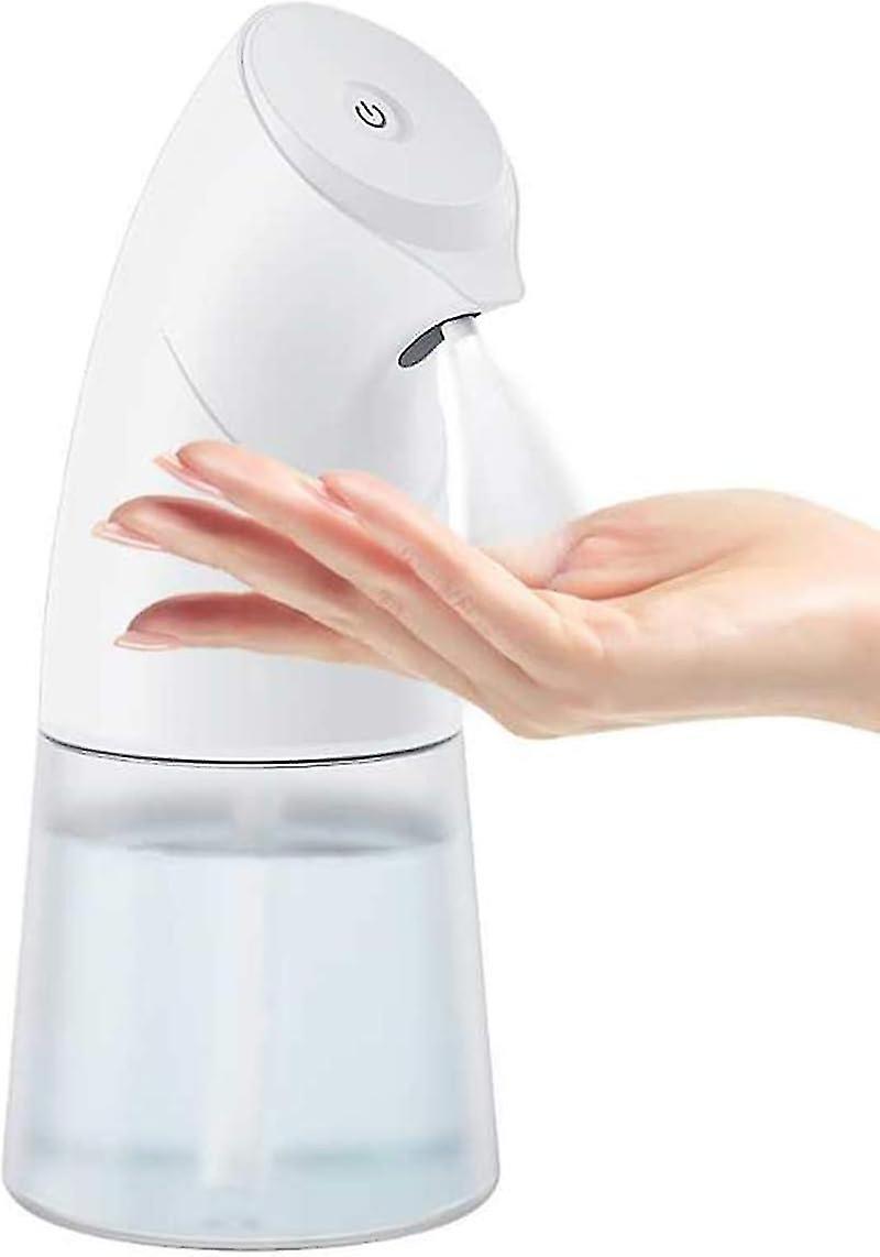 Automatic Soap Dispenser with Infrared Sensor, Touchless Liquid Sprayer for Kitchen / Bathroom (Whit