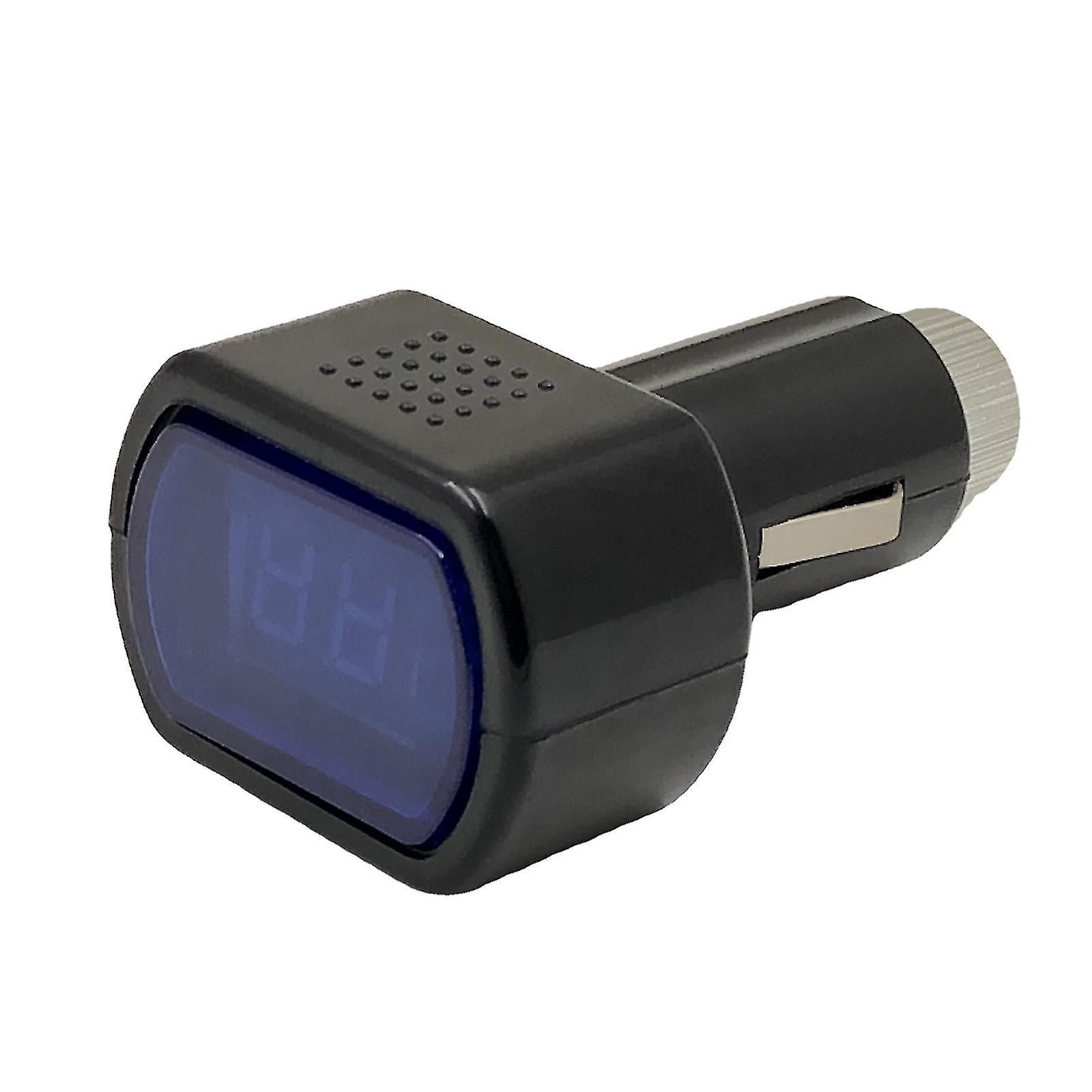 Universal 0-30v Car Volt Meter Automatic Lcd Digital Display Voltmeter Gauge