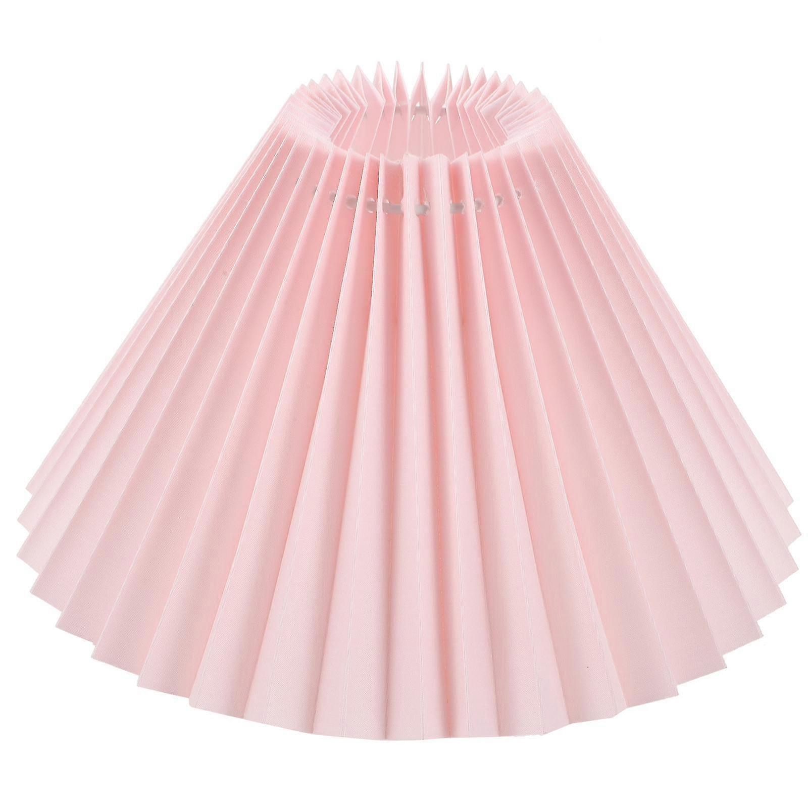 Home Pleated Lampshade Cloth Lampshade Cover Pleated Lamp Shades for Table Lamps Z