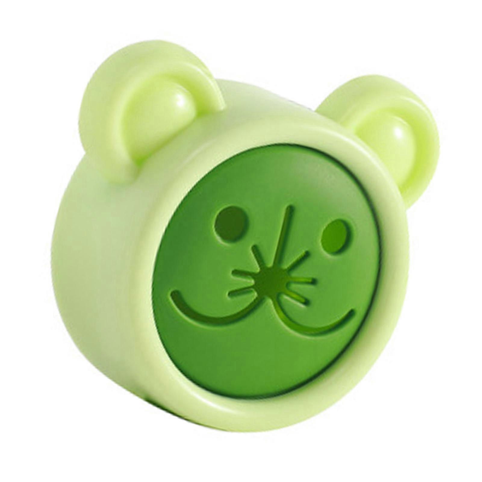 לדחוף פנימה מחזיק מגבות יד יניקה בצורת קריקטורה עגול דבק עצמי וו מגבת קיר למטבח האמבטיה