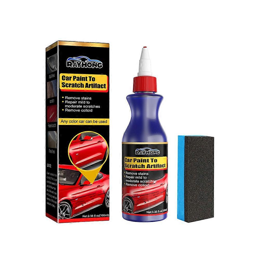 Pro Car Scratch Remover För Djupa Repor Färgåterställare Nano Reparation Vax Agent