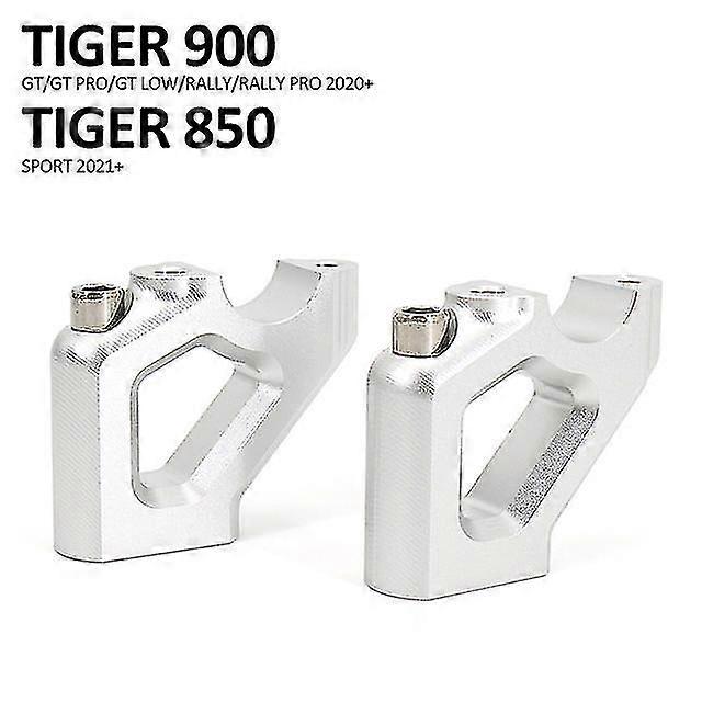 Motorcycle New For Tiger 900 Gt Pro Gt Low Rally Pro Handle Bar Riser Clamp Extend Handlebar Adapter Mount For Tiger 850 Sport