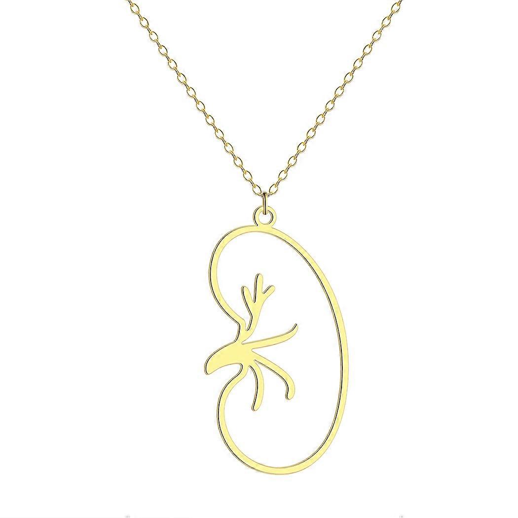 Acier inoxydable Transplantation de Rein Pendentif Urologue Collier Néphrologue Docteur Maladies des Reins Biologie Bijoux