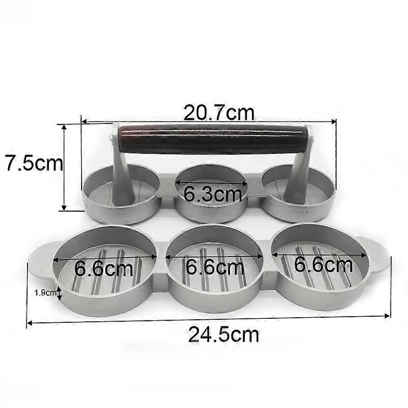 Aluminum Meat Tools Non-Stick Chef Cutlets Hamburger Forms Hamburger Maker Burger Mould Press For Cutlets Burger Maker Mould