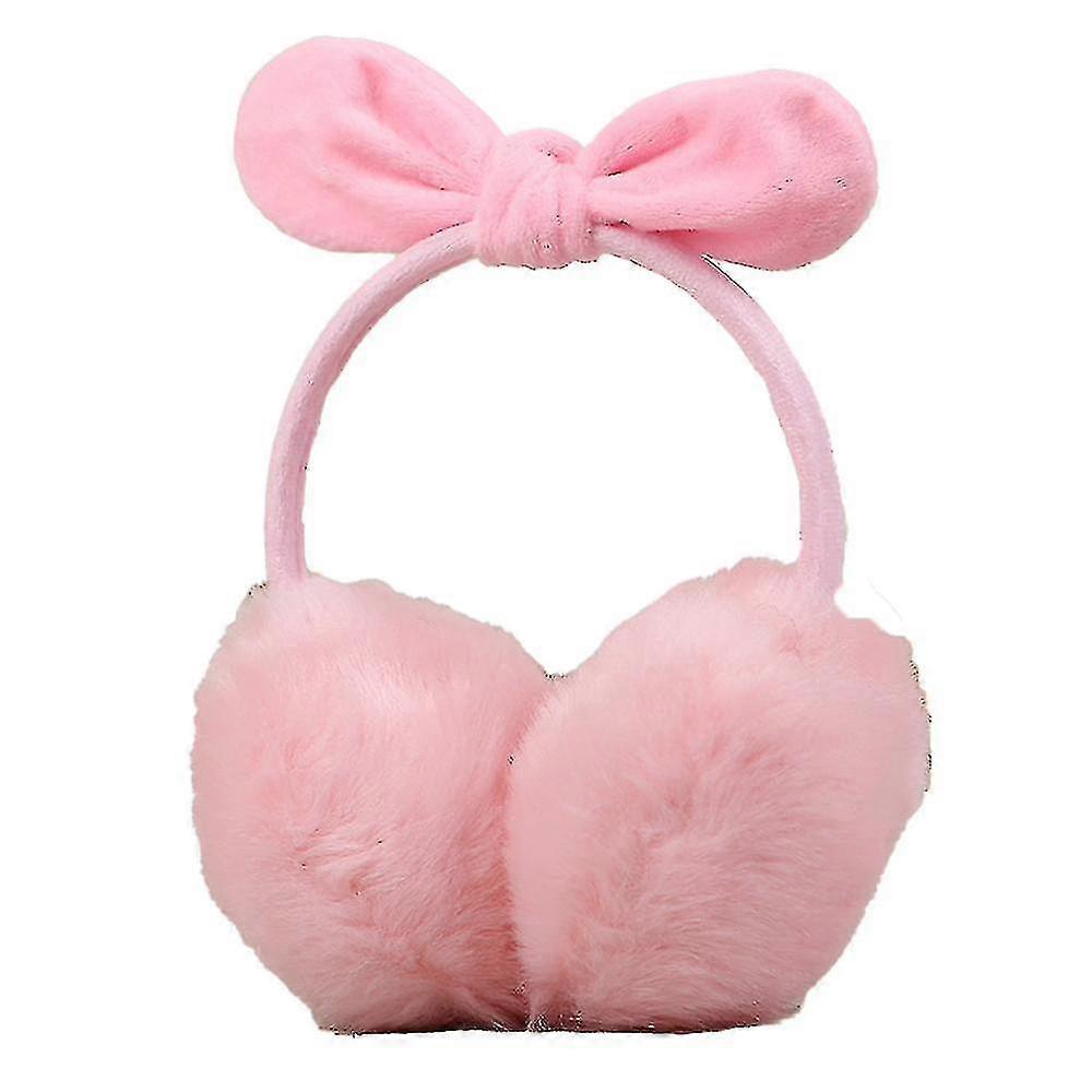 Love Bow-tie Diseño Ormblas Rabbit Ears Warm Winter Ormuffs