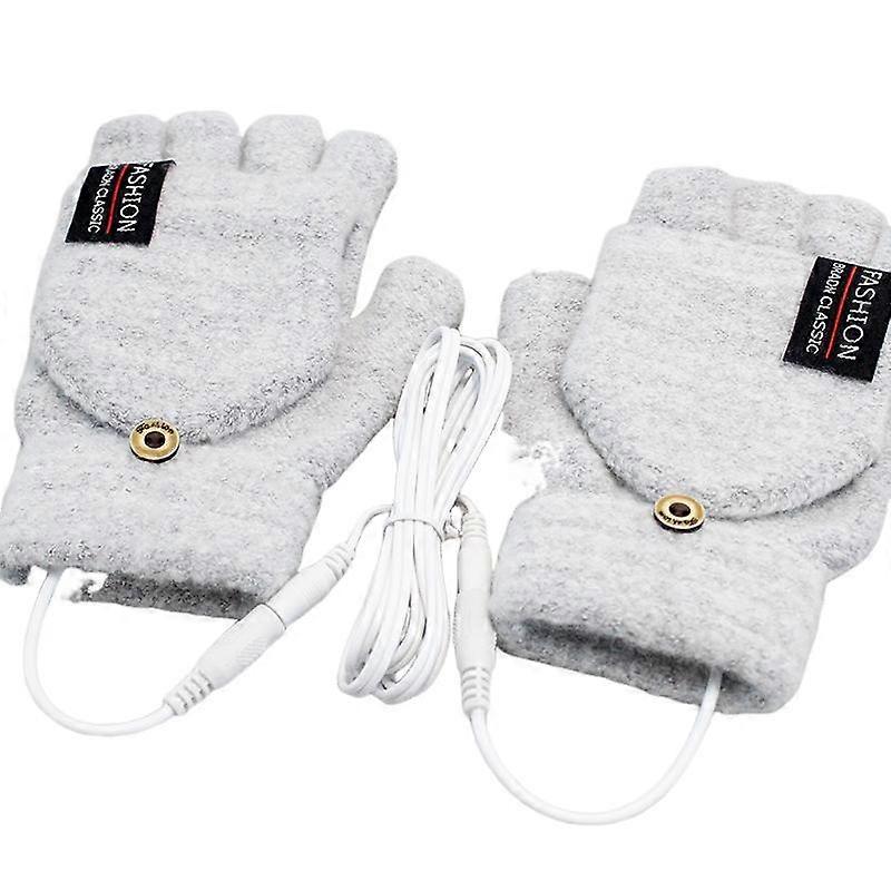 USB Touch Screen Varme Handsker Plug Varme Handsker Vinter Varme Flap Handsker