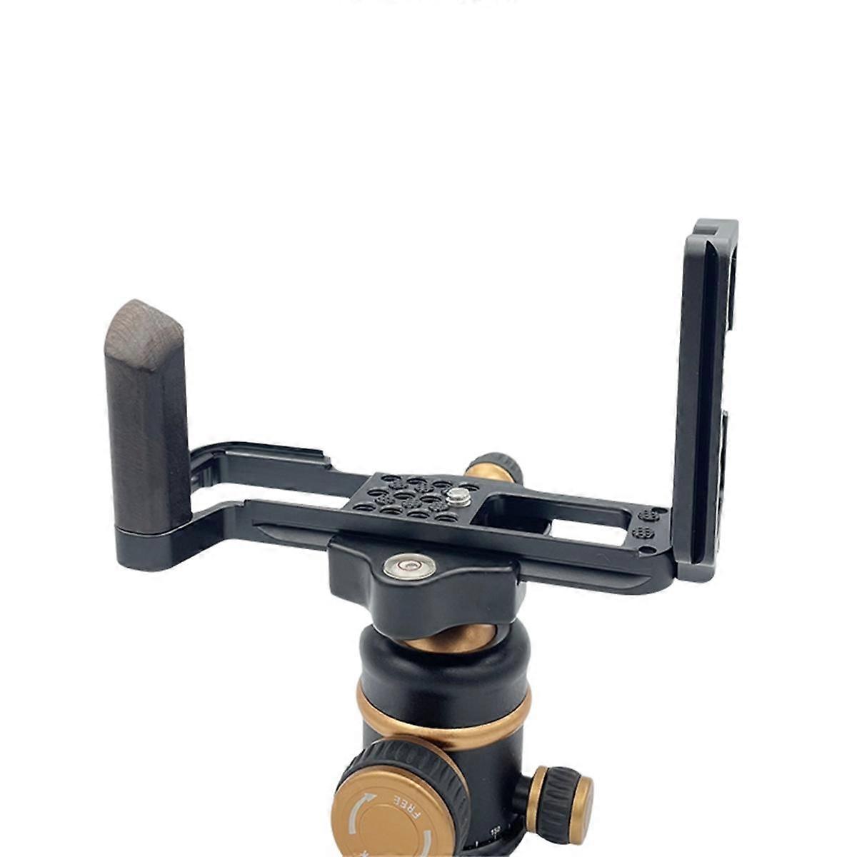 For XT2 XT3 Camera Quick Release L Plate/Bracket Holder Vertical Camera Base Holder Hand Grip Silver