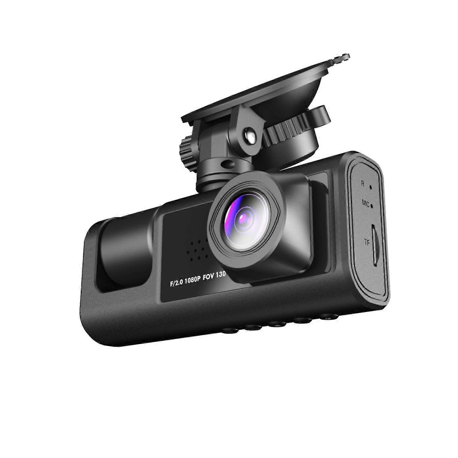 3 Canali Auto Dvr Hd 1080p 3-lens All'interno del Veicolo Dash Cam Telecamera a tre vie Dvrs Registratore Video Registratore Dashcam Videocamera -CNJR