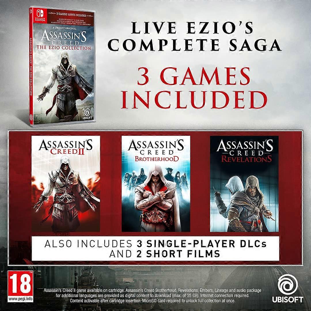 Assassins Creed The Ezio Collection (Nintendo Switch) - PAL - New & Sealed