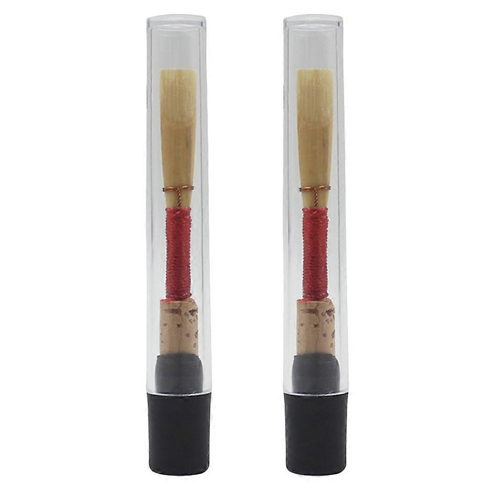2pcs Durable Oboe Reeds Instrument Accessory Oboe Whistle (Assorted Color)
