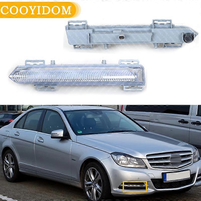 Car LED Daytime Running Light Fog lights For Mercedes-Benz A-CLASS W176 / B-CLASS W246 W242 B160 B180 B200 B260 A2049069100