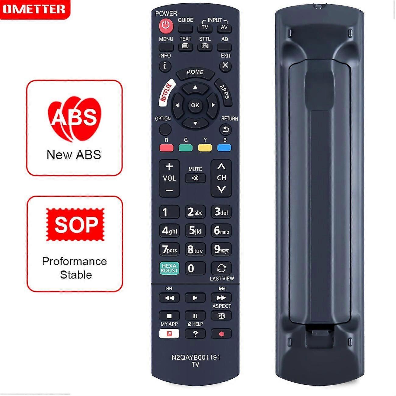 N2QAYB001191 TV Remote Control For Panasonic TC-58EX750C TC-65EX750C TH32FS500A TH40FS500A TH32FS500A TV