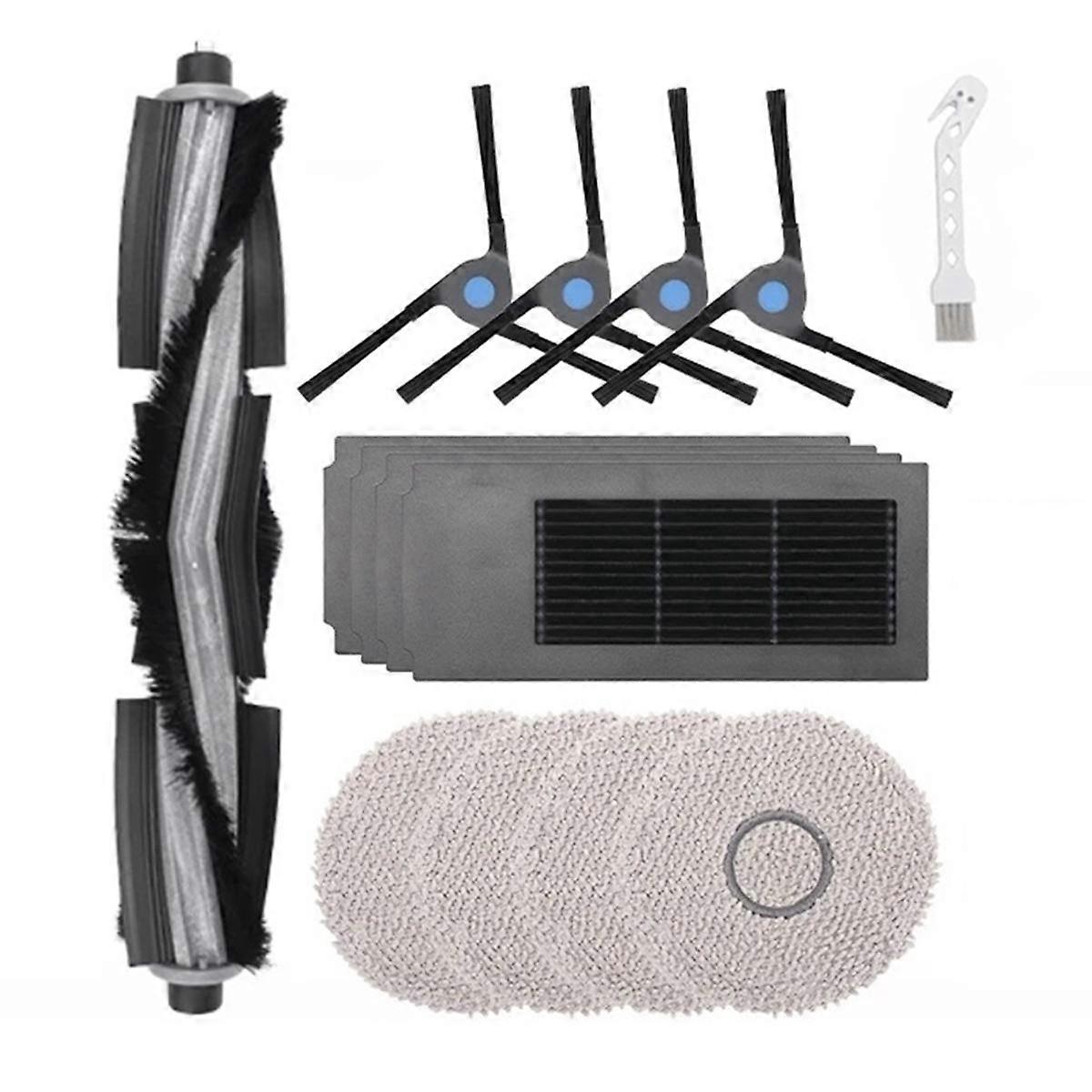 Für X2 / X2 Omni / X2 Pro Roboter-Staubsaugerwalze Hauptseitenbürste Hepa-Filter Mopptuch Ersatzteile
