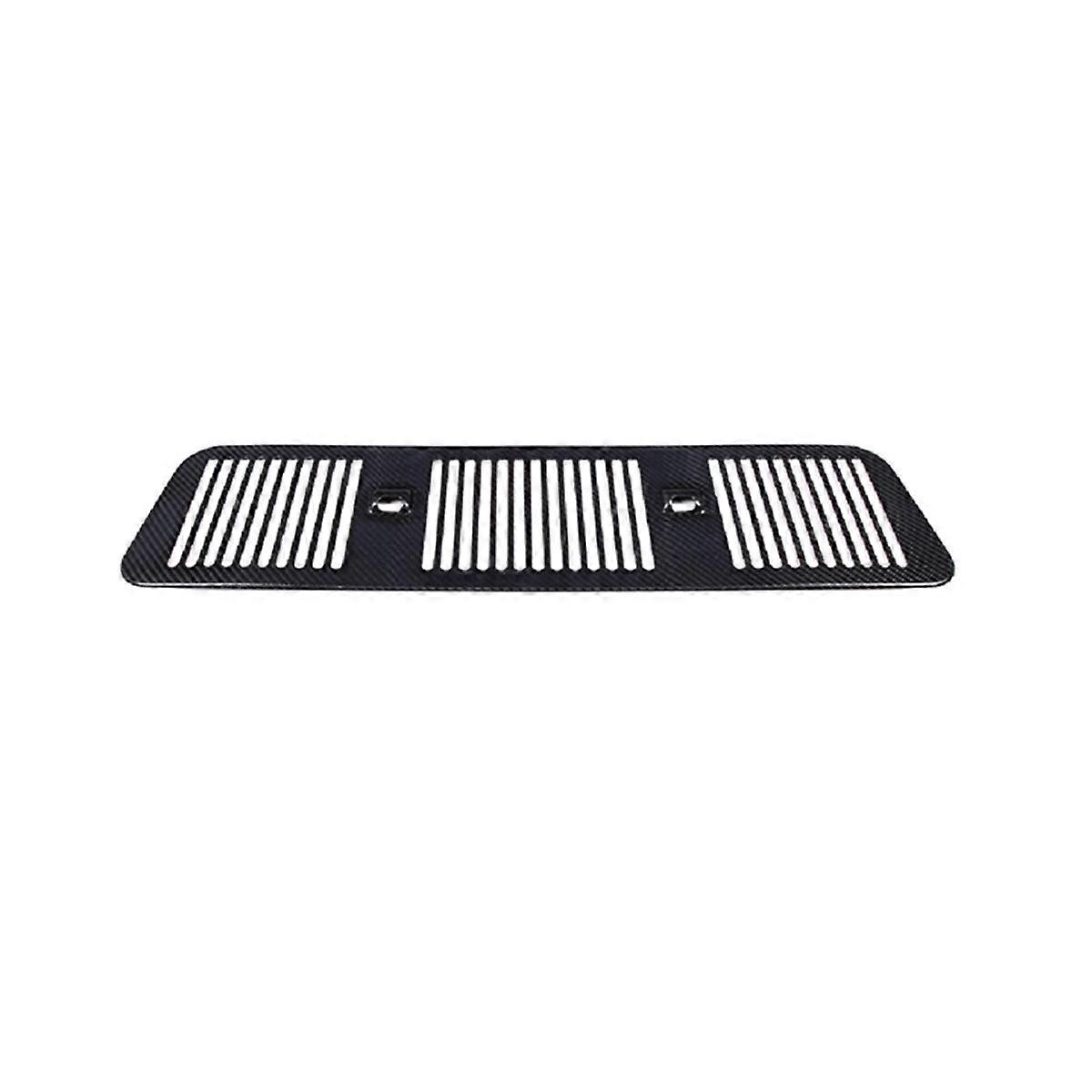 لفئة G W463 G350 G500 G63 2006-2018 غطاء محرك السيارة من ألياف الكربون تدفق الهواء مدخل غطاء التنفيس ملصق تقليم