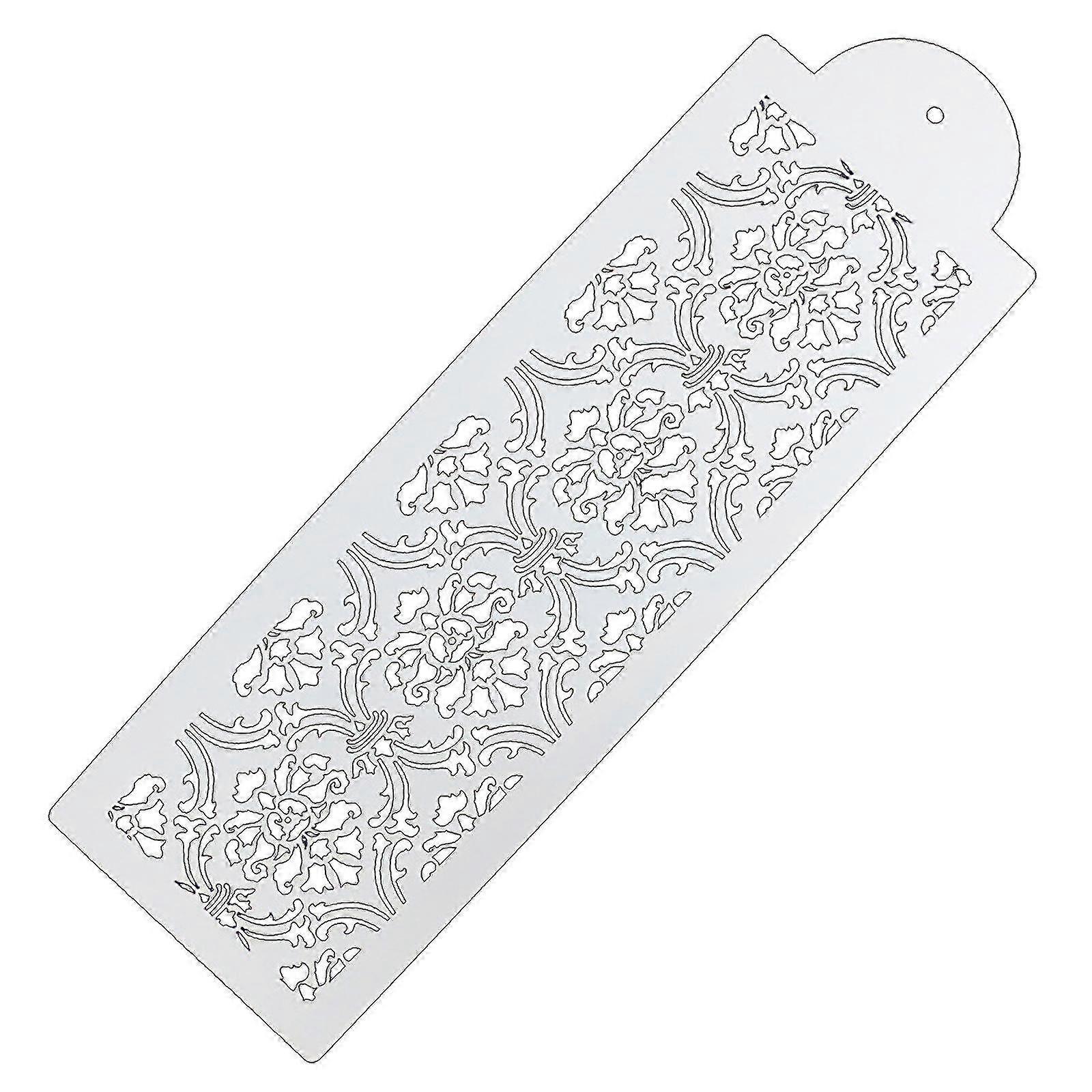 Printing Stencil Hollow Wedding Cake Stencil Edge Decor Template Baking Tools