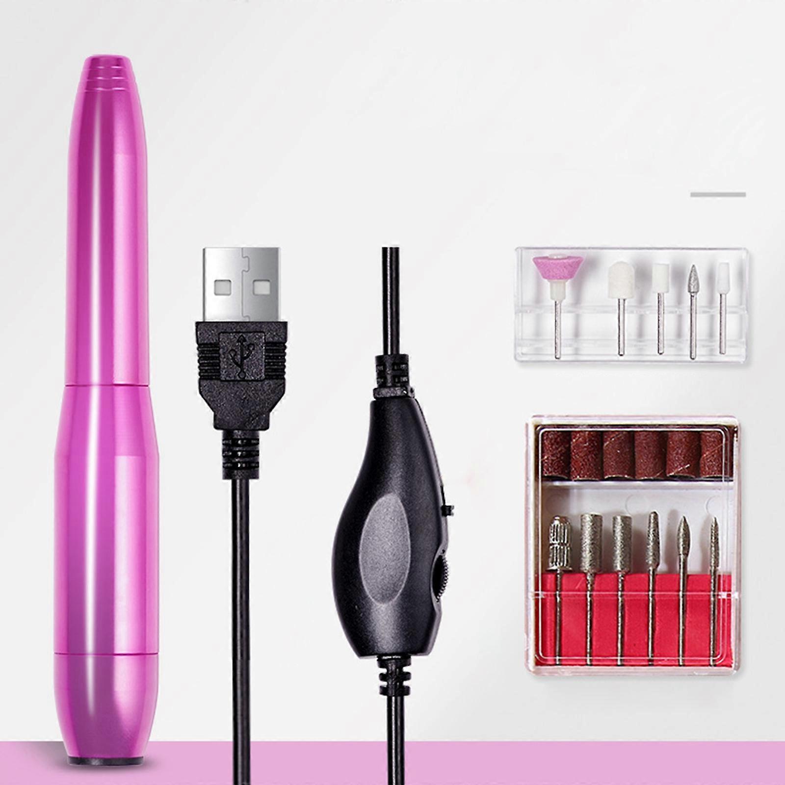 Przenośna elektryczna wiertarka do paznokci Akryl E File Manicure Pedicure Salon Kit Fg