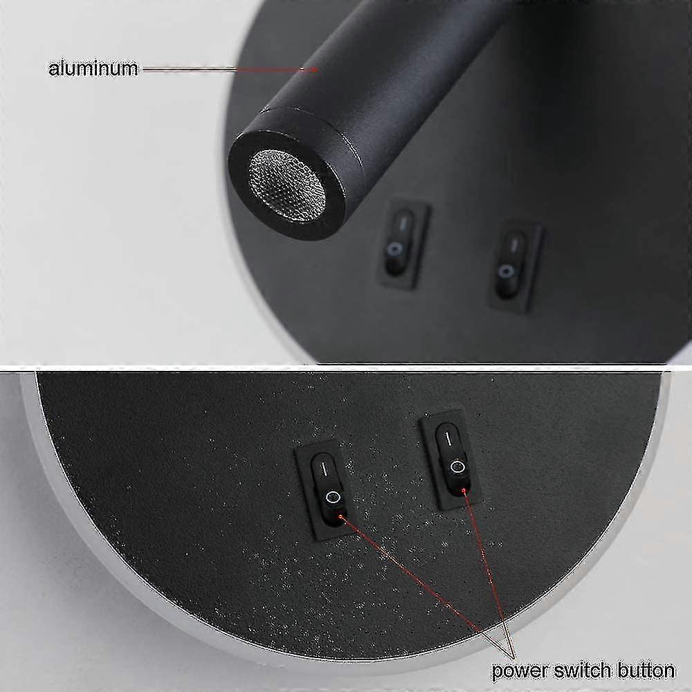 Led Lamp With Usb Charging Port Reading