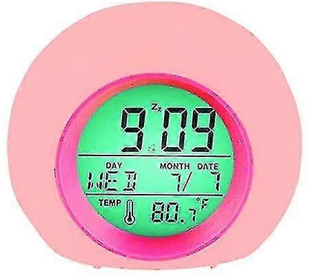 Alarm C For Kids, Digital Led Alarm C With 6 Sounds And 8