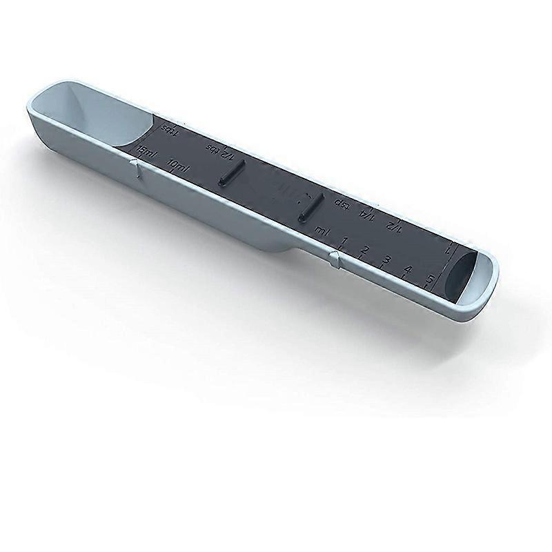 Wet & Dry Adjustable Measuring Spoon - Blue, Plastic,2024 Ping