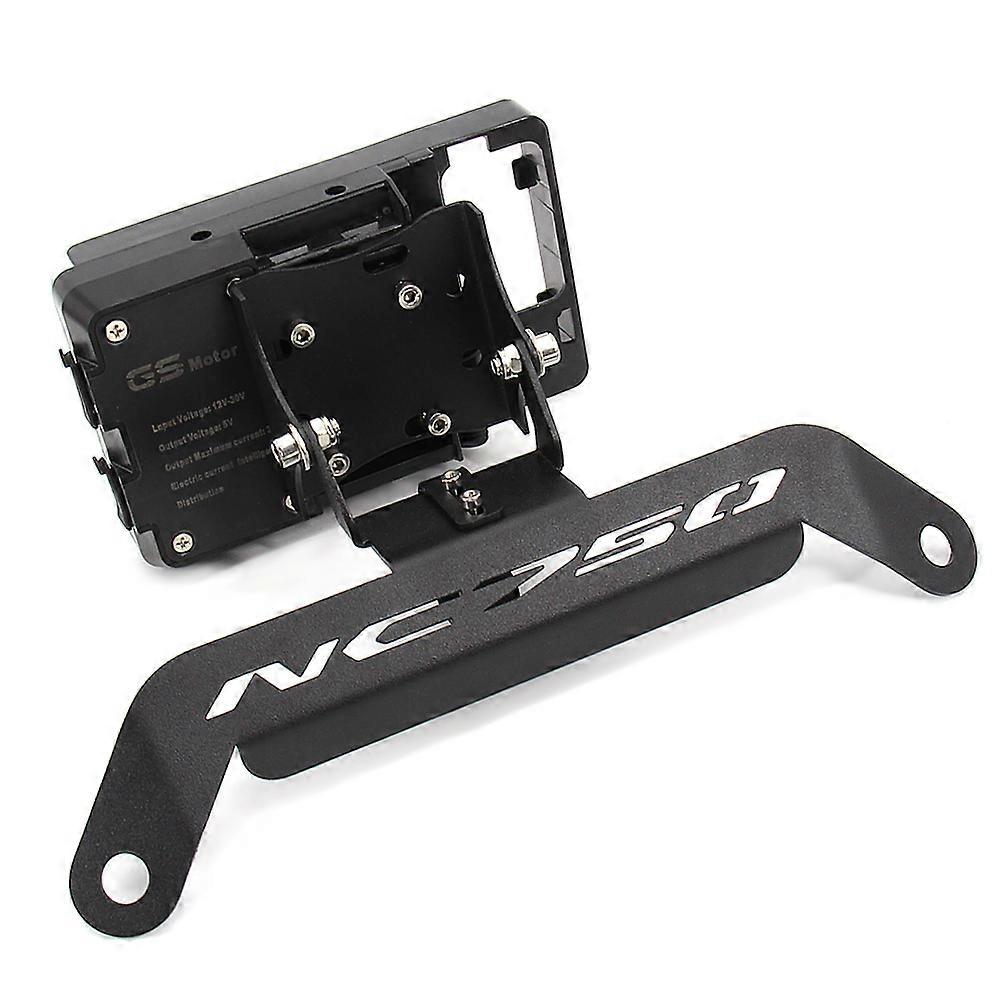 オートバイのフロントフォンスタンドホルダースマートフォン電話GPSナビゲーションプレートブラケットホンダNC750D NC750D