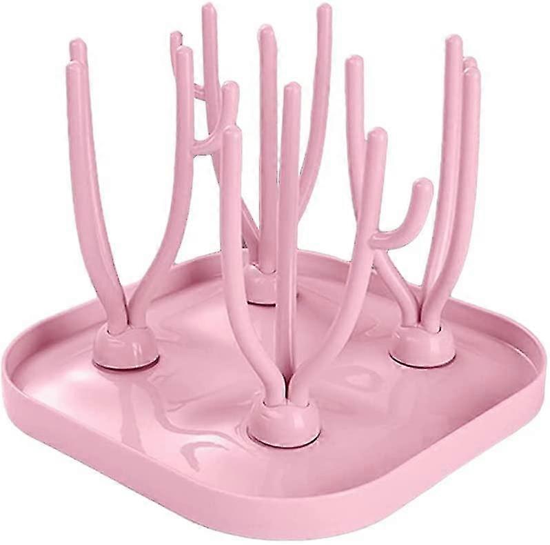 1pc Bottle Drip Tree. Foldable Baby Bottle Dryer. Bottle Rack. Foldable Bottle